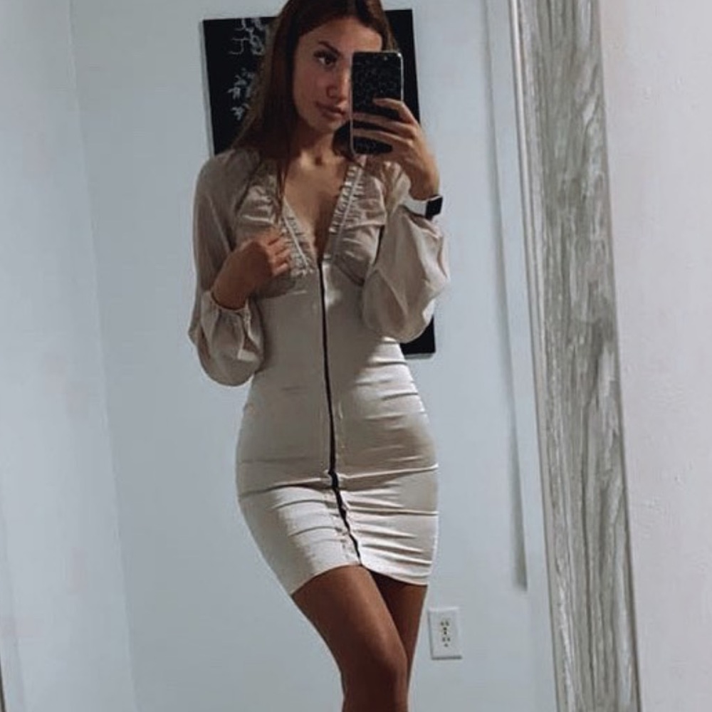 Tan Corset dress - Picture 1 of 1
